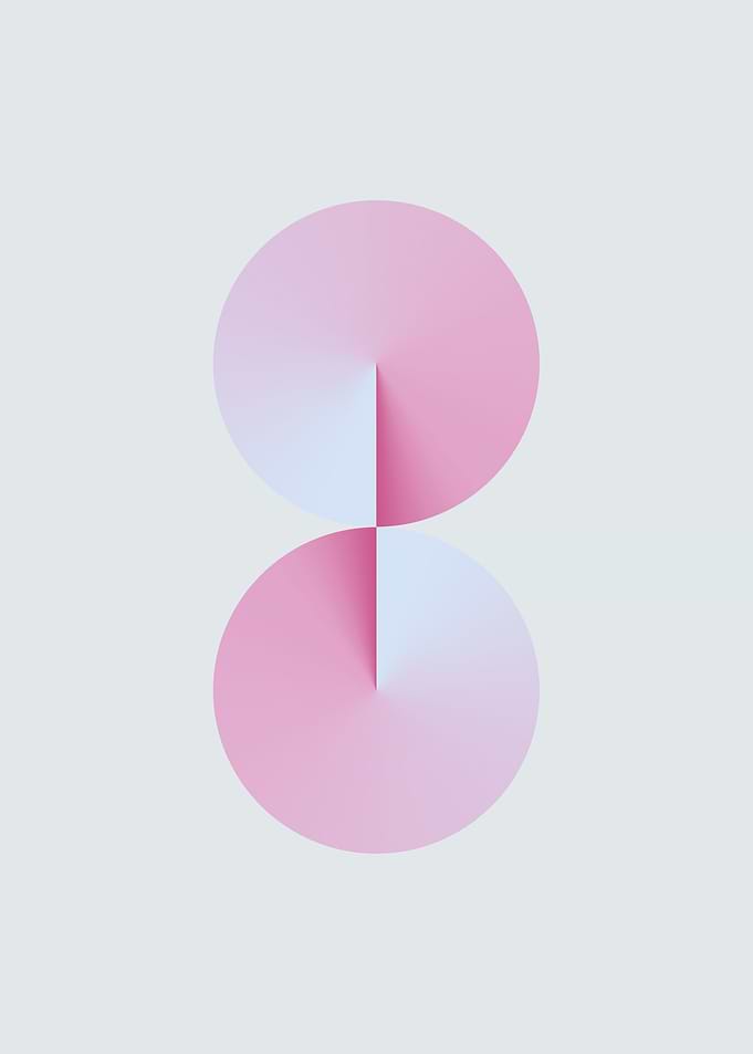 Eight Fuchsia Light