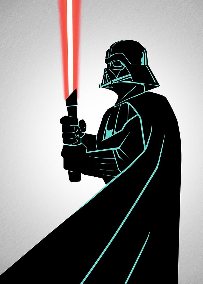 Vader's lightsaber