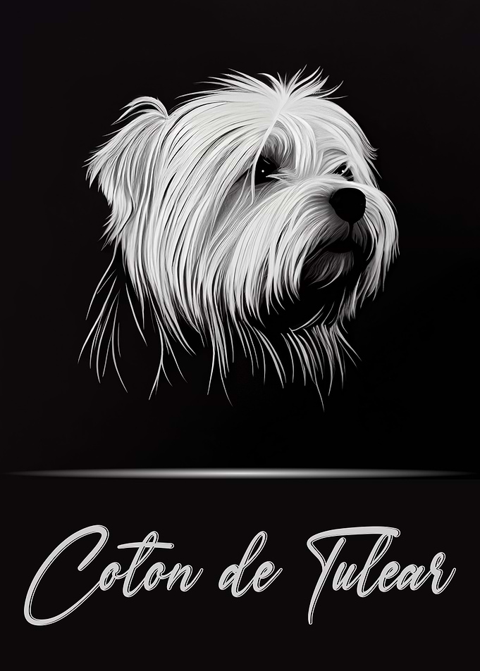 Cute Coton de Tulear