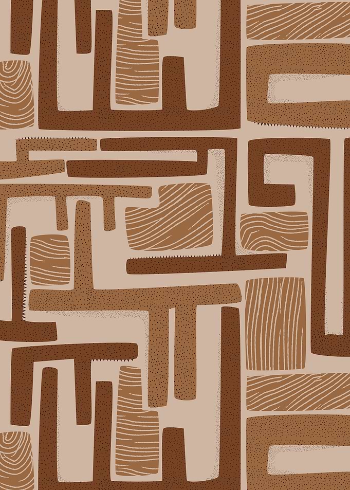 Abstract Doodle Sand