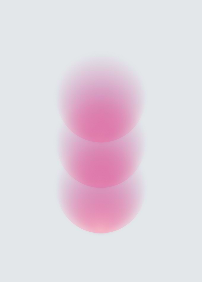 Tri Sphere Fuchsia Light