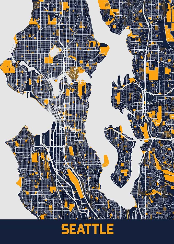 Seattle City Map
