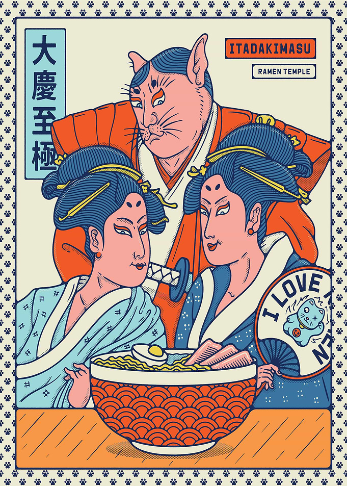 Geisha Sisters for Ramen