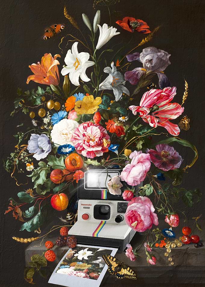 Floral photo instant