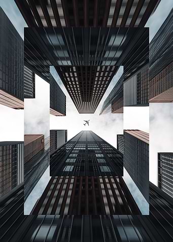 A look above in Manhattan