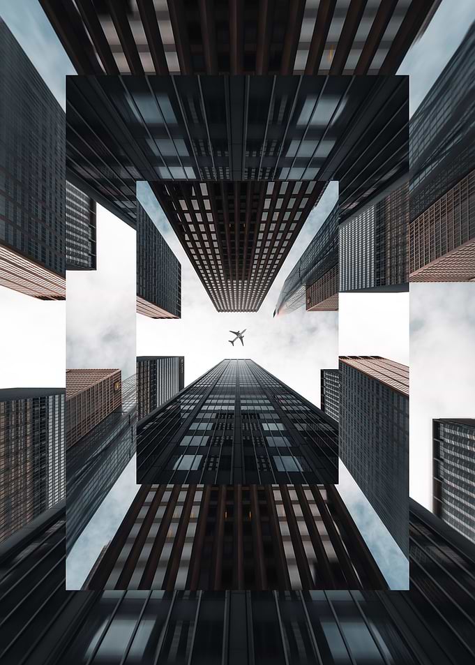 A look above in Manhattan