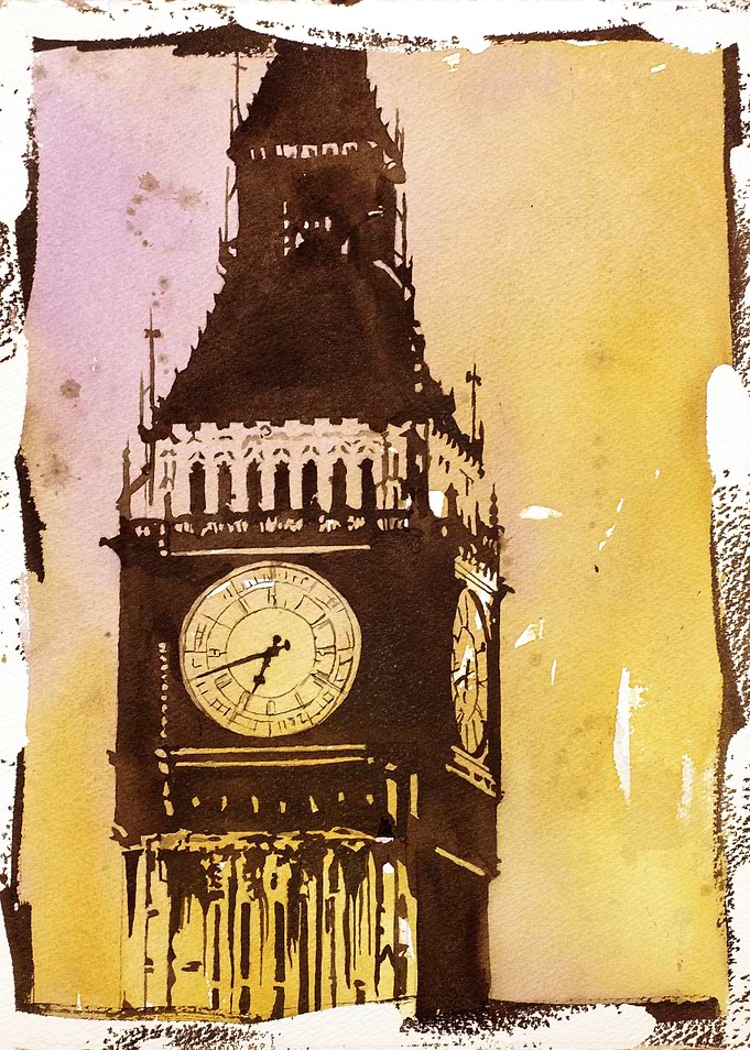 Big Ben London artwork