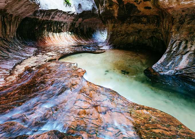 The Subway Zion Canyon