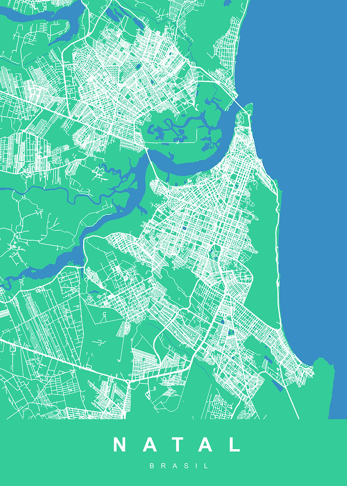 Map NATAL BRASIL