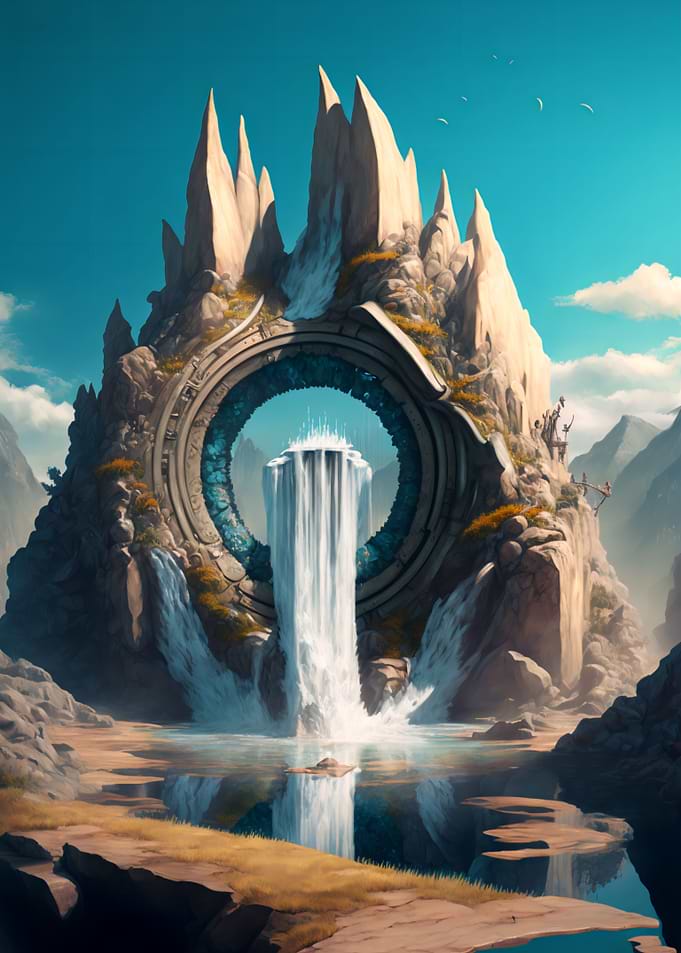 Perpetual Waterfall