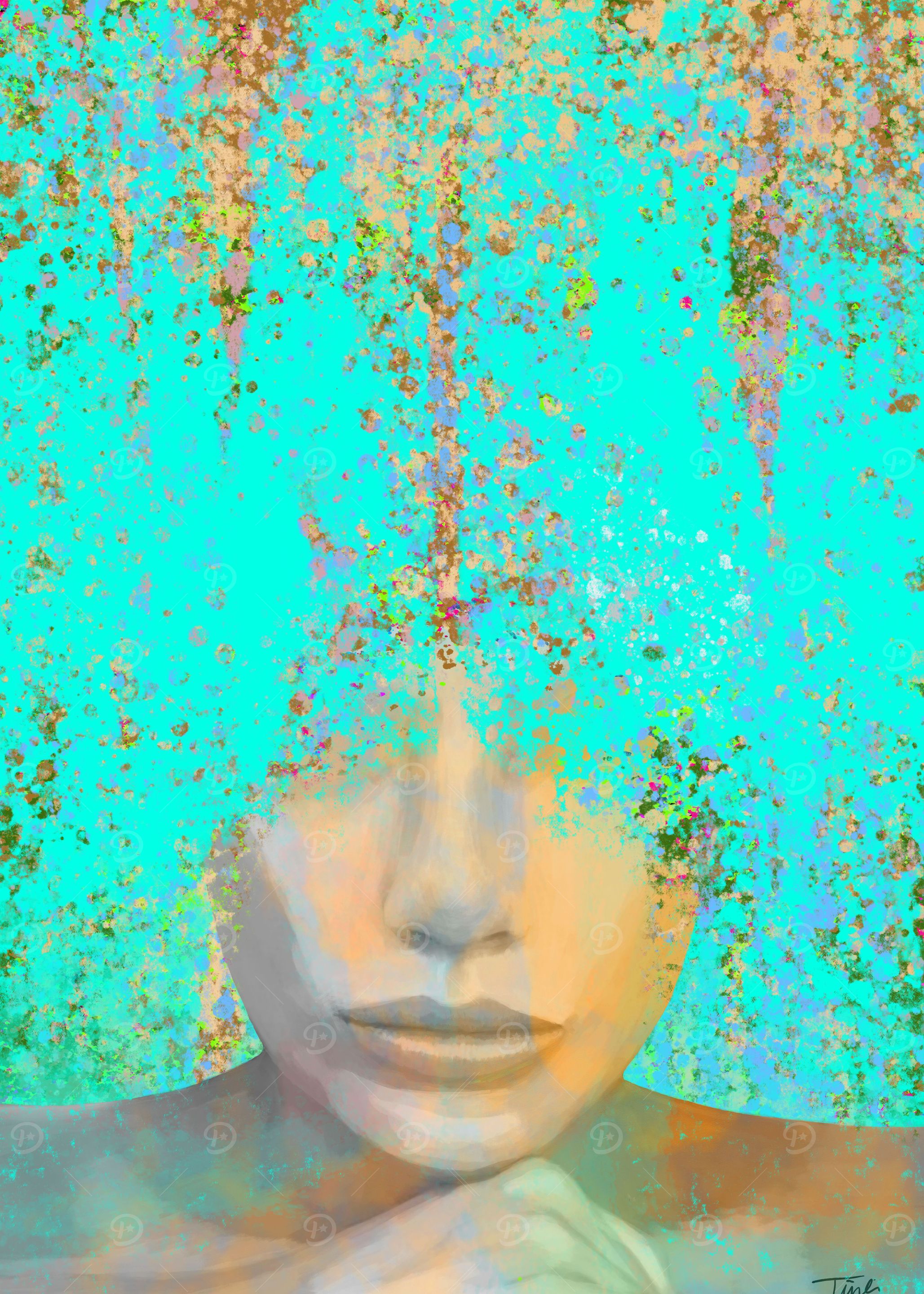 Hidden woman