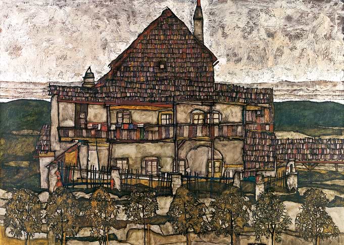 House with Shingle Roof