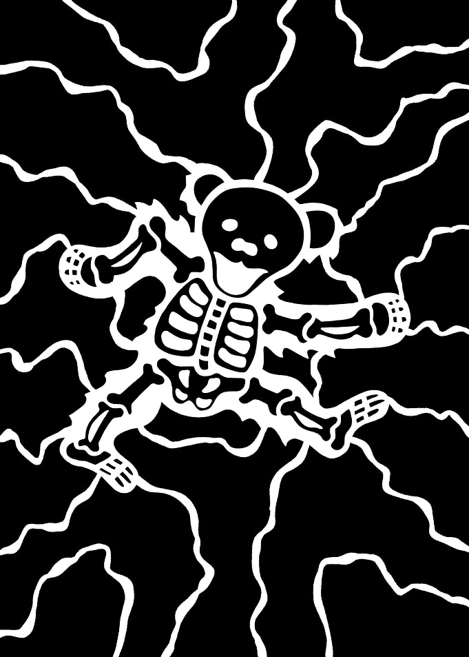 Bears black white