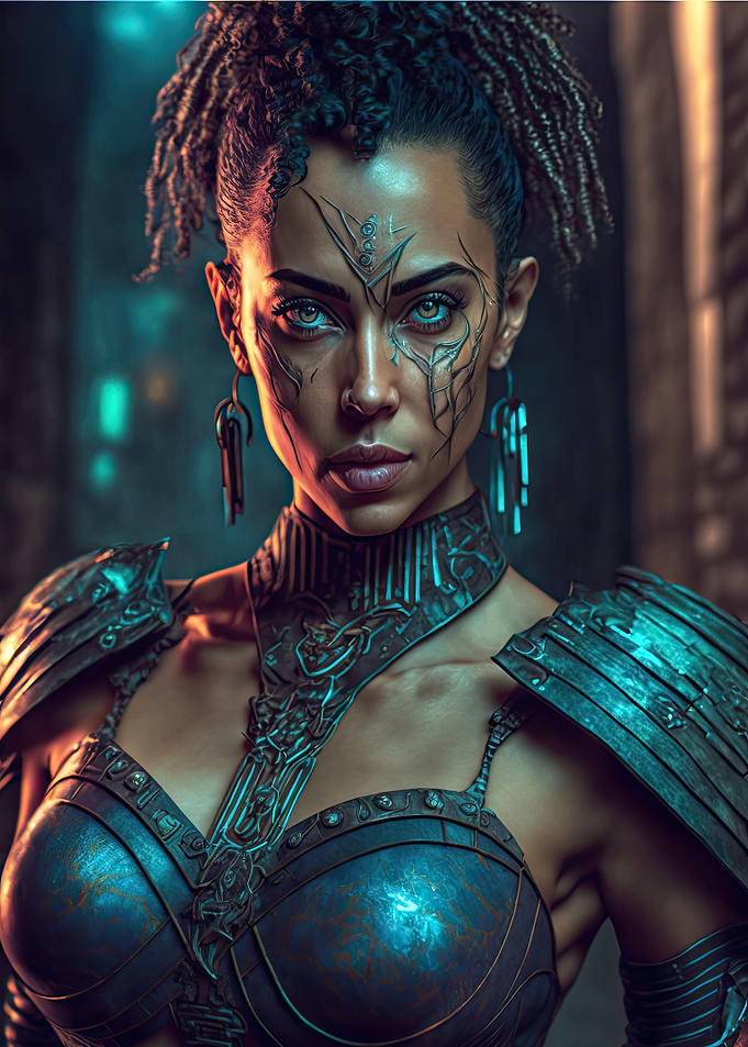 Cyberpunk Amazon