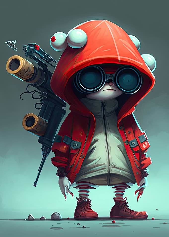 Mushroom warrior