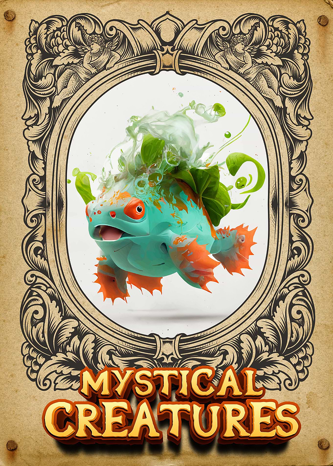 Mystical creature fish