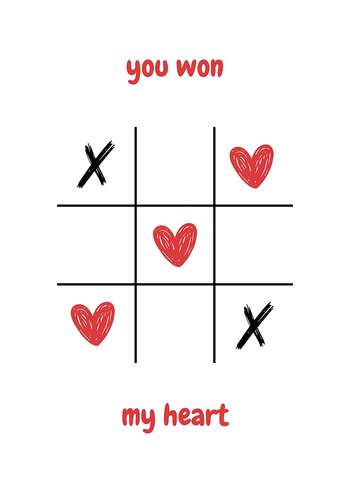 Tic Tac Toe Valentine