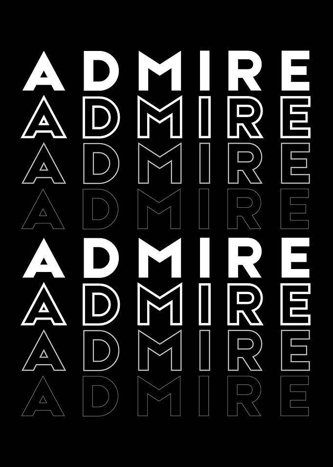 inspirational Words admire