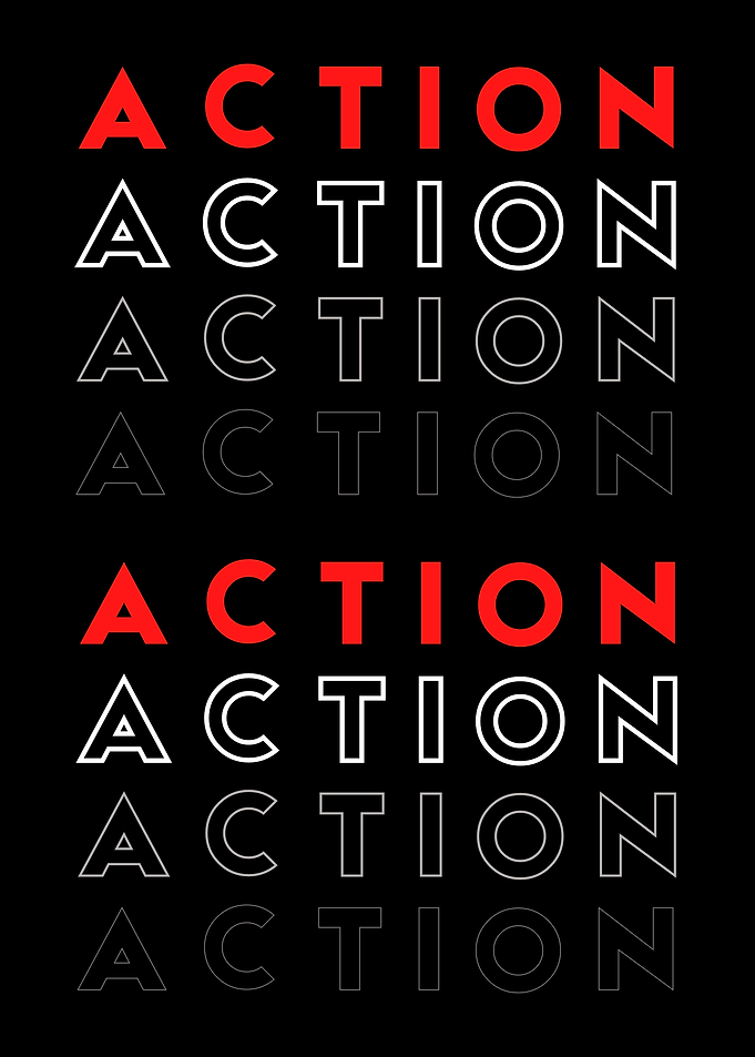 inspirational Words action