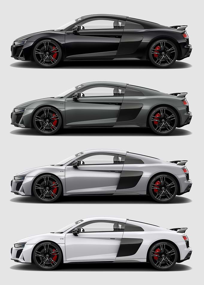 Audi R8 V10 White