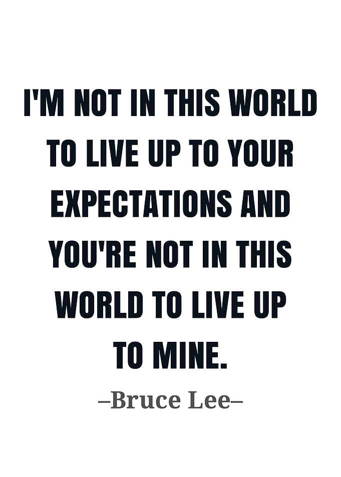 Bruce Lee quote