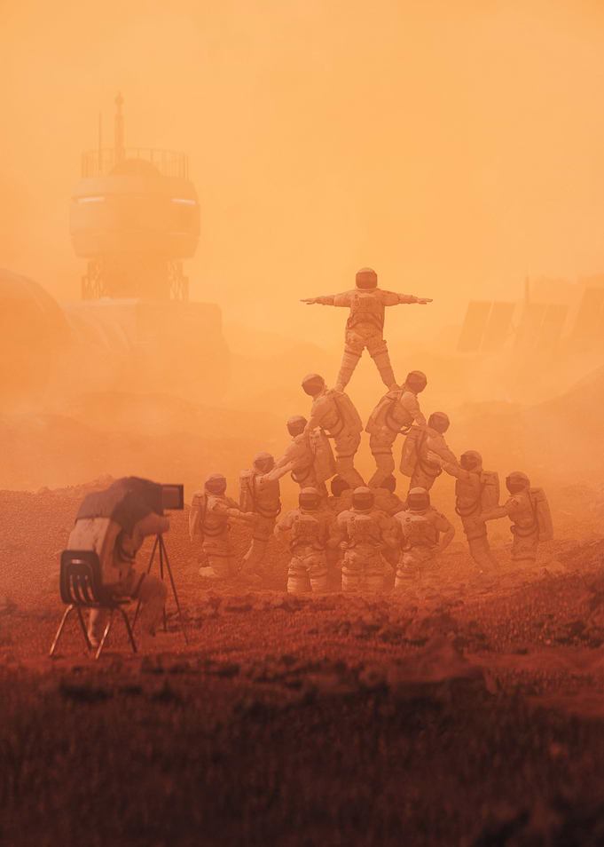 Human Pyramid