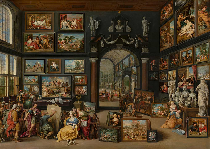 Apelles Painting Campaspe