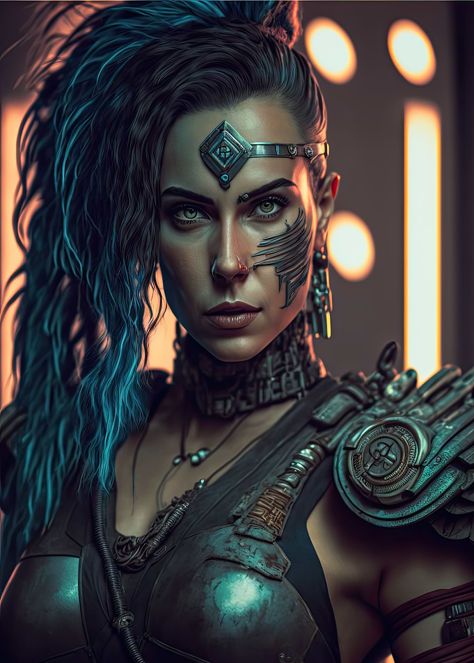 Cyberpunk Amazon