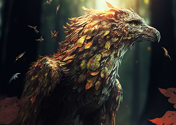Fantasy Mythical Eagle