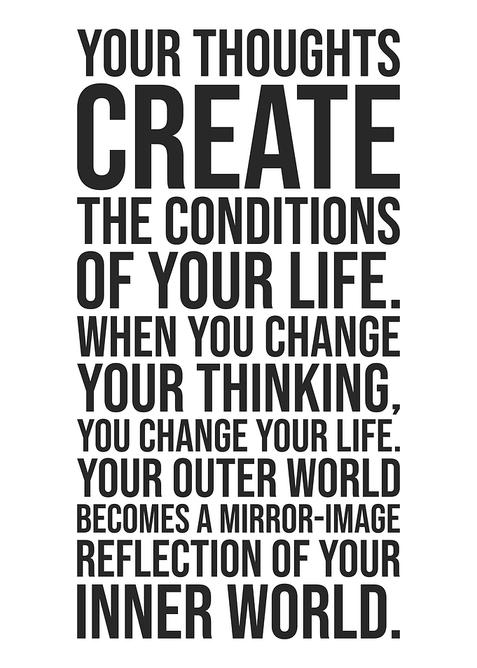 Thoughts Create Your Life