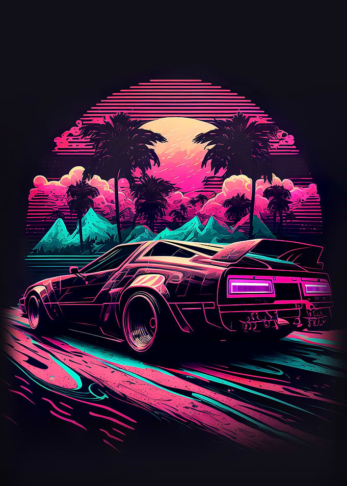 Synthwave Car