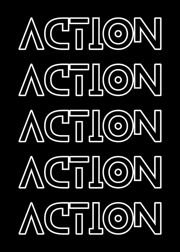 inspirational Words action