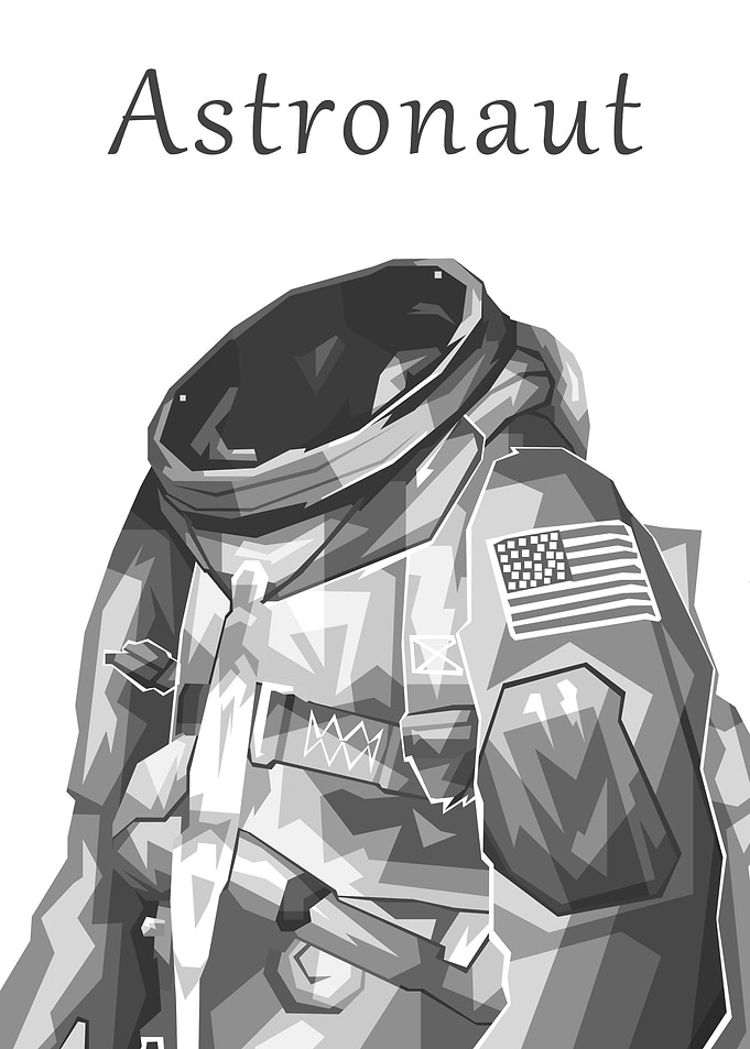 Astronaut Costum Gray