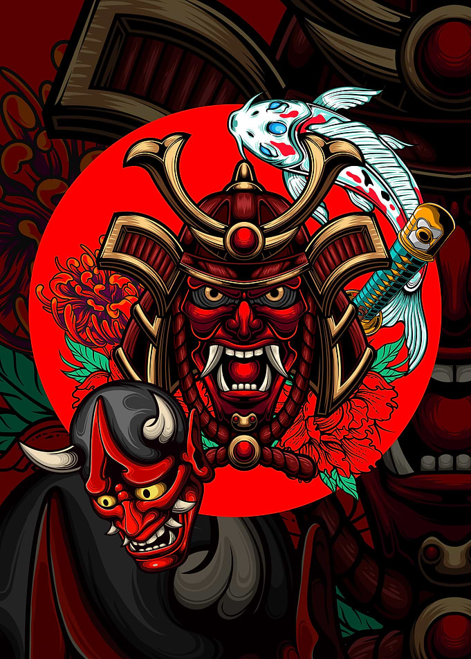 Samurai and Fish