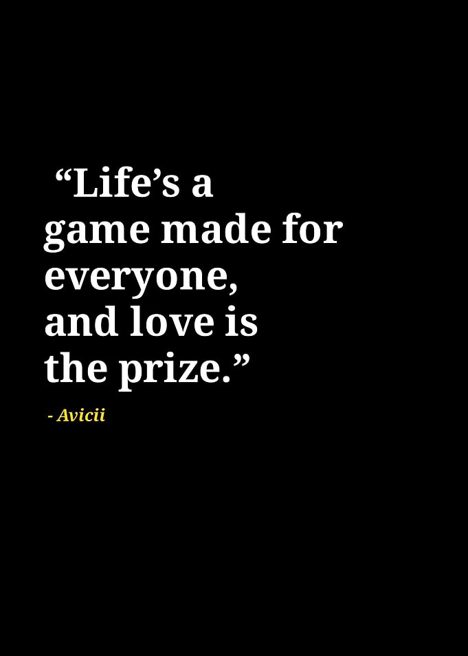 Avicii quotes