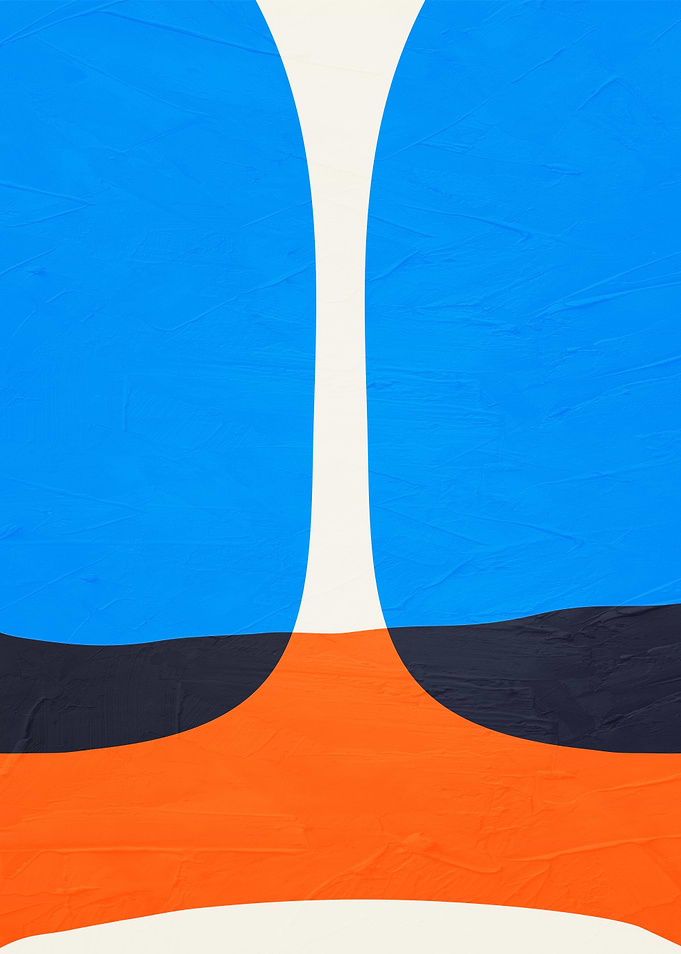 GEOMETRIC ABSTRACT 317B