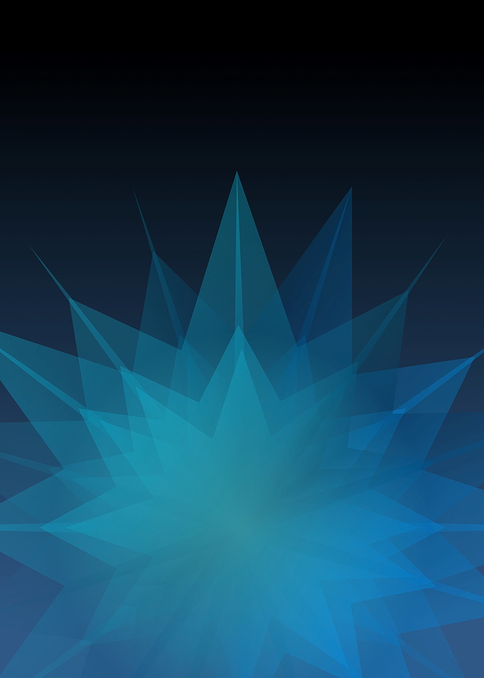 Blue night star