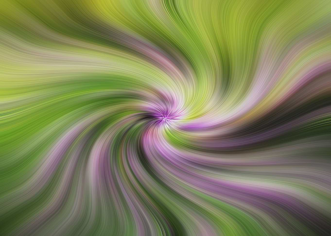 swirl purple green