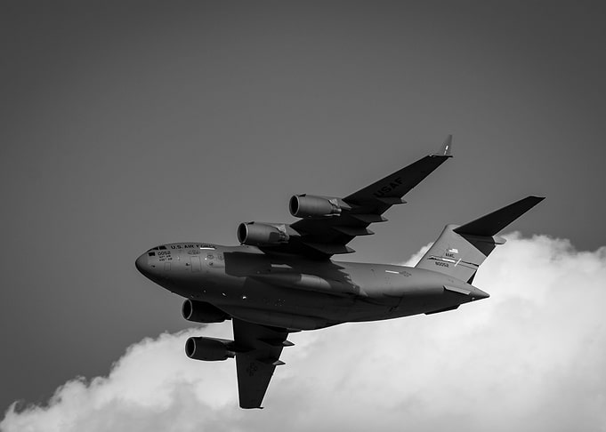 C17 fly by