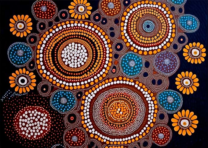 Australian Dot Painting