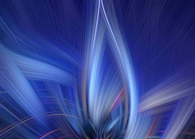 swirl blue abstract