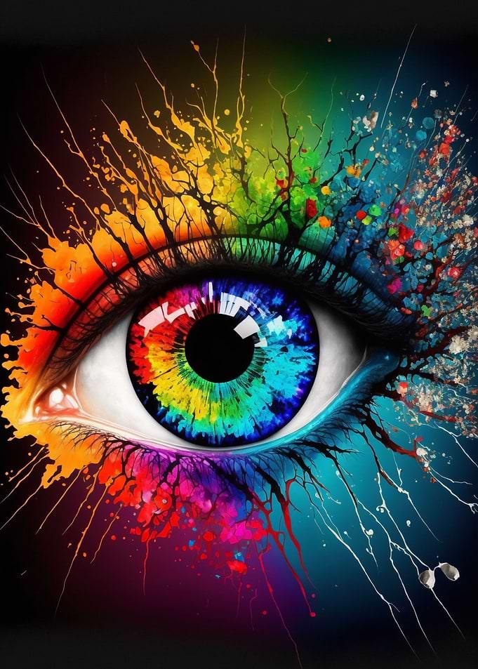 Colorful Eye