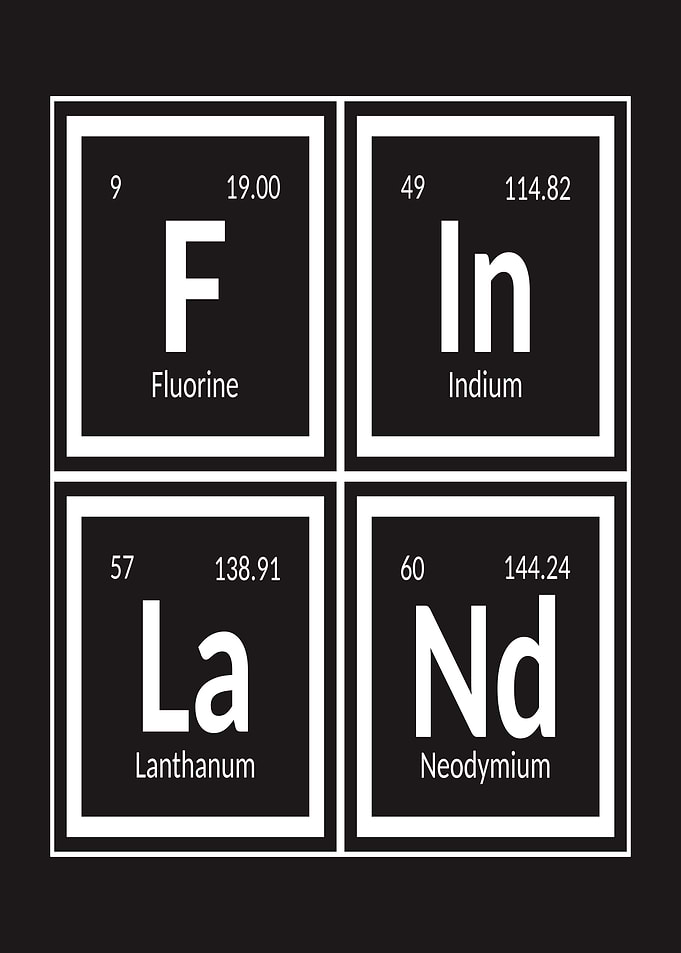 Finland Periodic Table