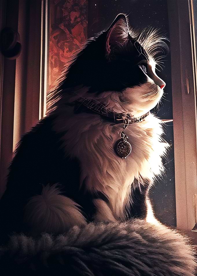 Cat In Room