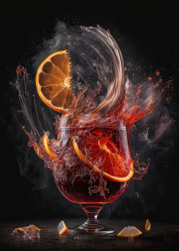 Gin Explosion Negroni