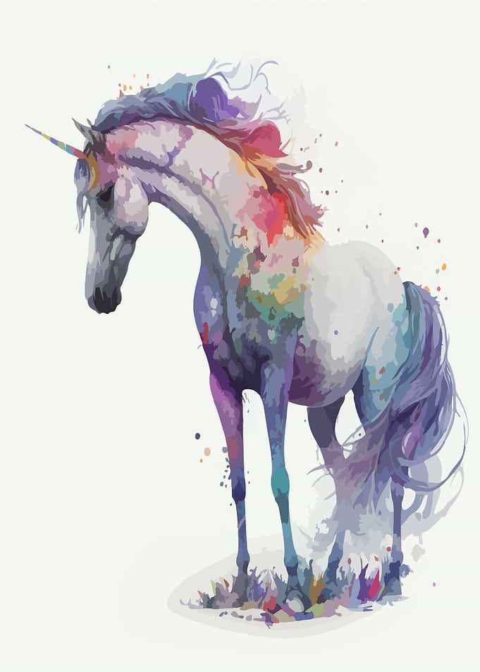 Unicorn Watercolor