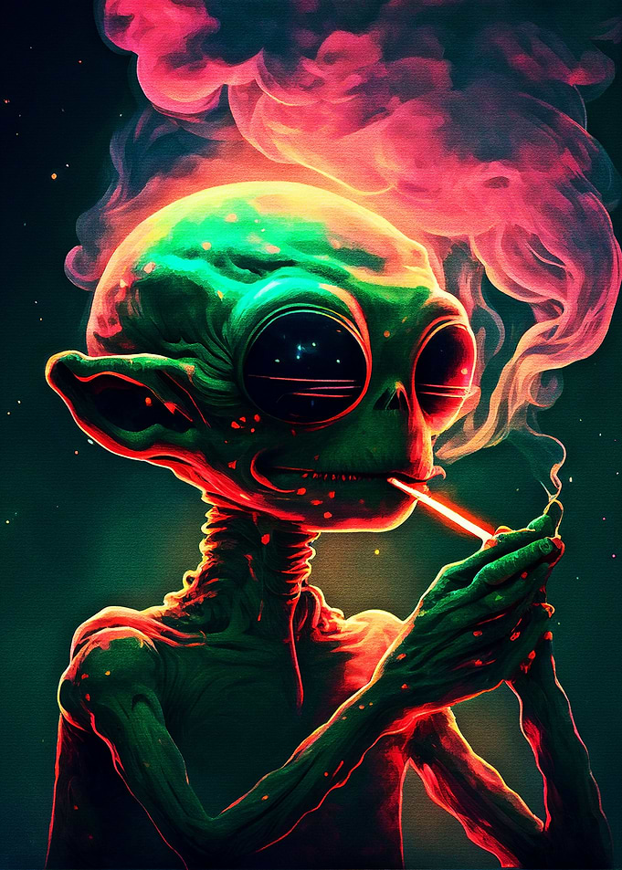 Smoking officer