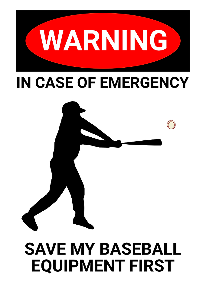 EMERGENCY BASEBALL EQUIP