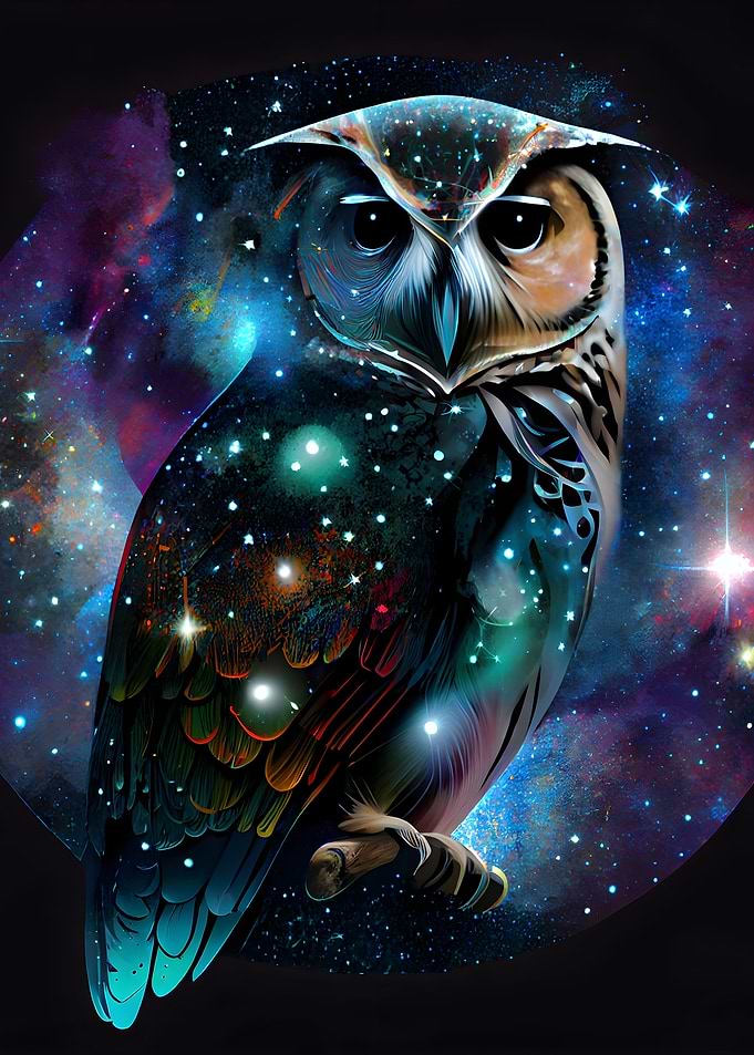 OWL with Galaxy Theme