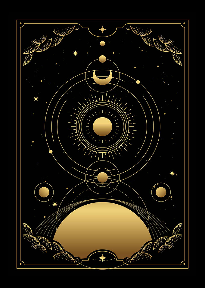 Tarot the solar system
